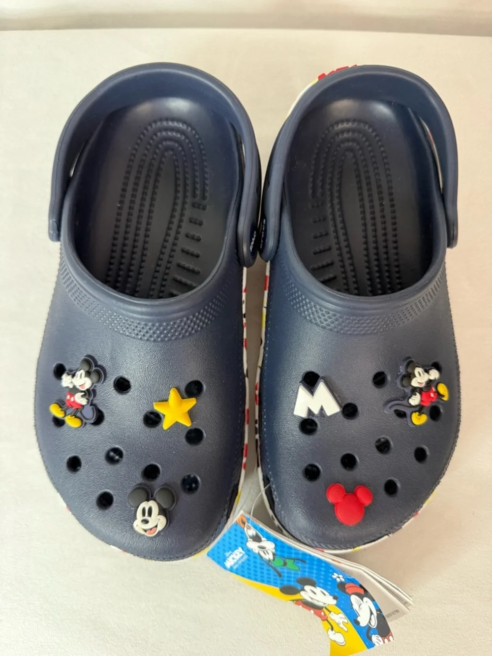 CROCS Shoes Kids Mickey Mouse & Friends Classic Clog Navy